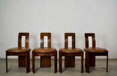 1950's Set of Four Mid-Century Brazilian Modern Sergio Rodrigues Dining Chairs
