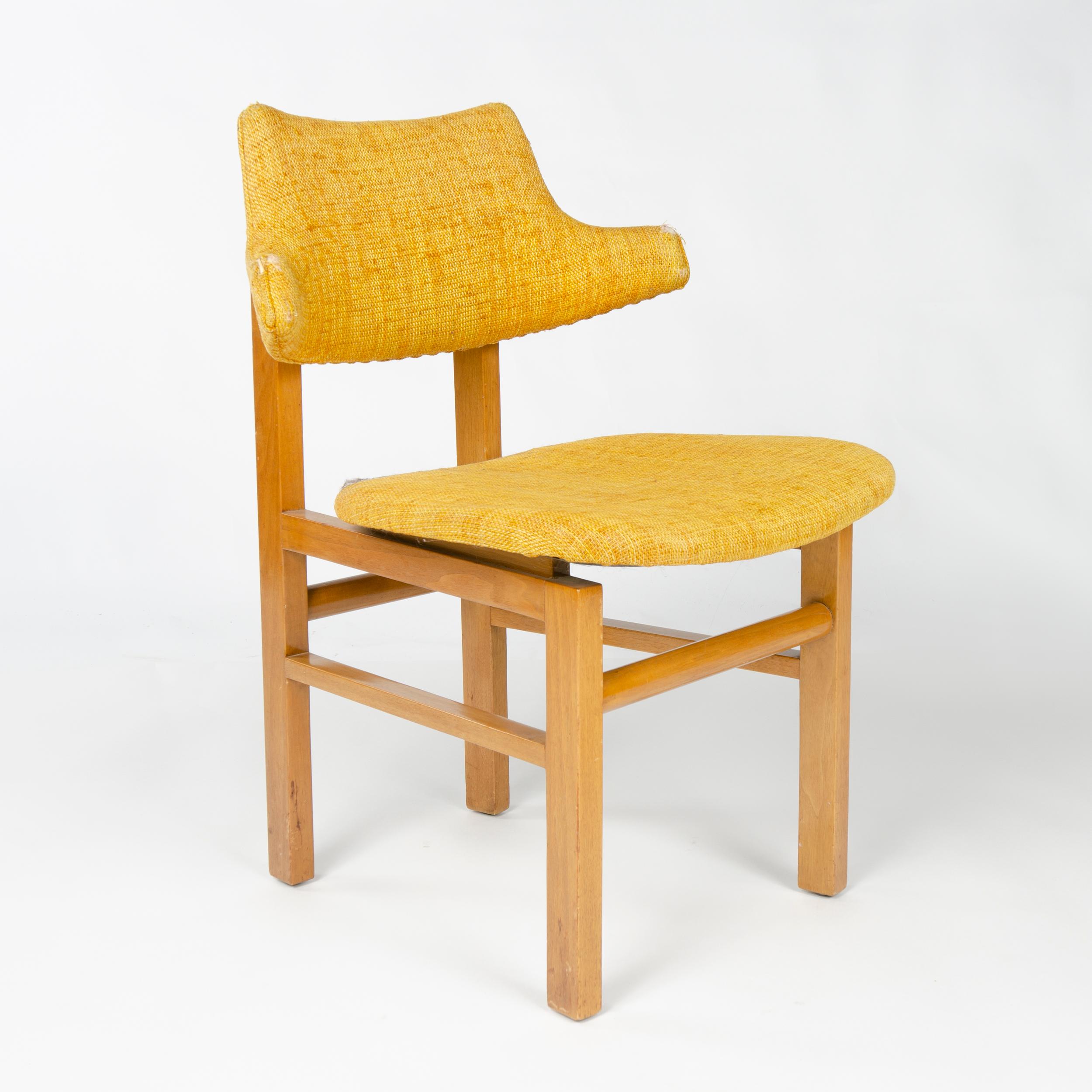Satz von vier Esszimmerstühlen Modell 675 von Edward Wormley für Dunbar, 1950er Jahre im Zustand „Gut“ im Angebot in Sagaponack, NY
