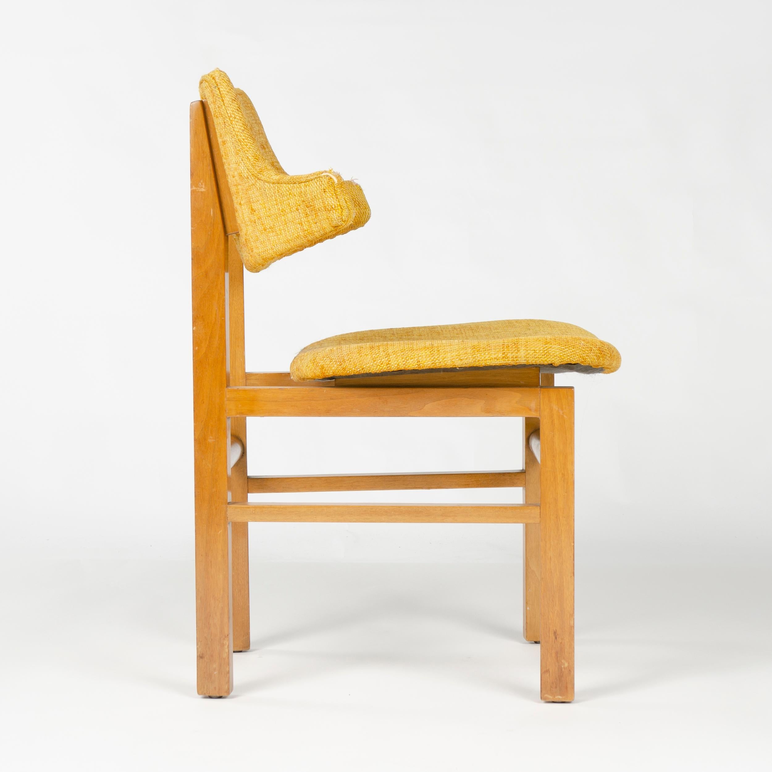 Mid-20th Century 1950s Set of Four Model 675 Dining Chairs by Edward Wormley for Dunbar For Sale