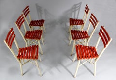 1950s Set of Six Garden Chairs, Ton
