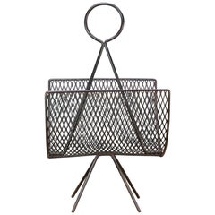 1950 Seymour Robins Architectural Catch-All Rack Bin California Design