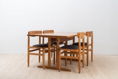 1950s Shaker Style Dining Set in Oak by Börje Mogensen
