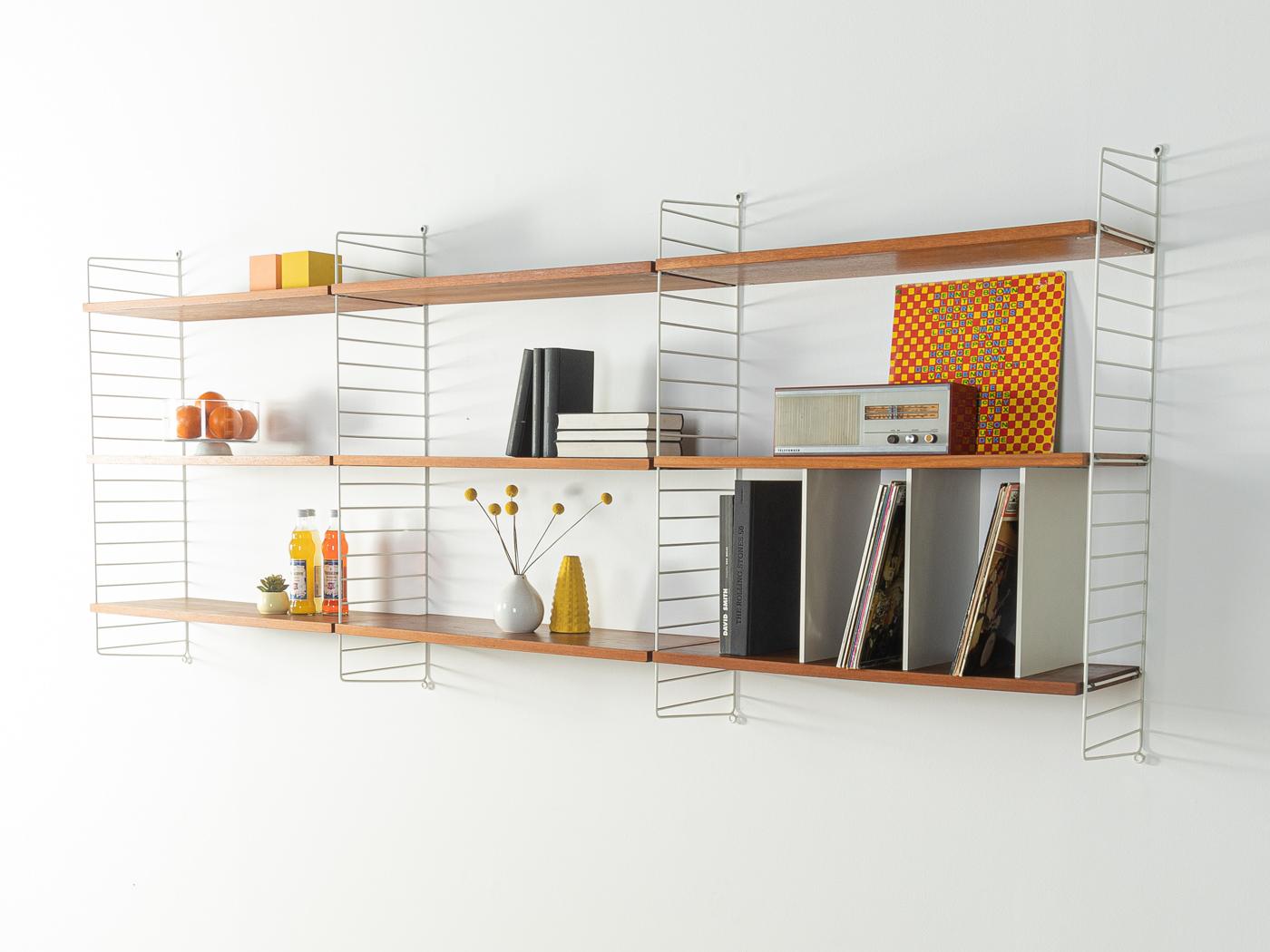 Swedish 1950s Shelving System by Nils Strinning High Quality