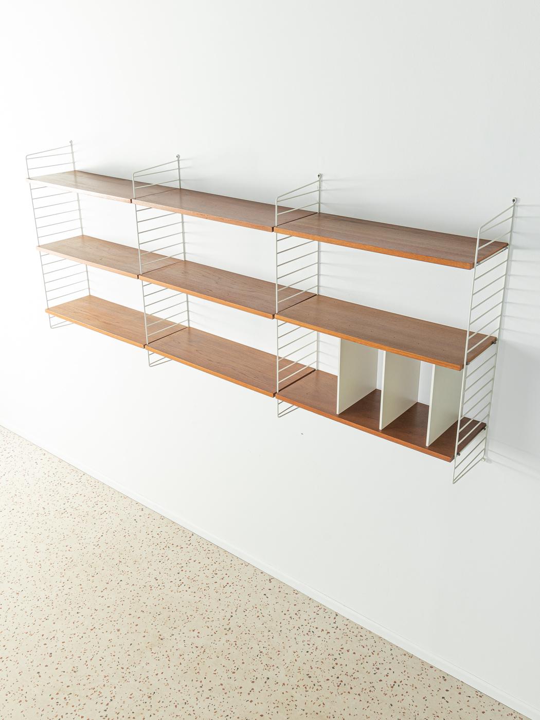 1950s Shelving System by Nils Strinning High Quality In Good Condition In Neuss, NW