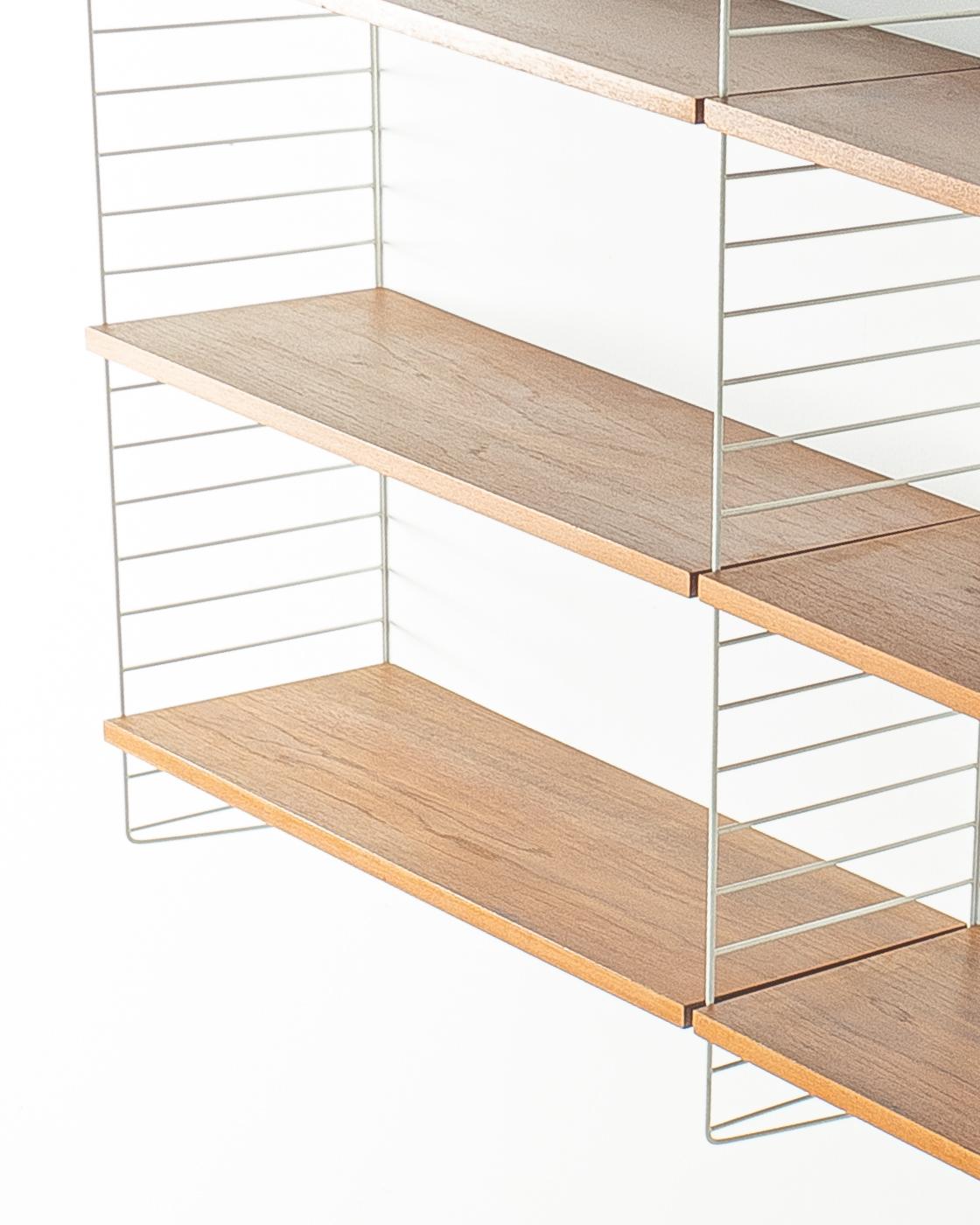 Metal 1950s Shelving System by Nils Strinning High Quality