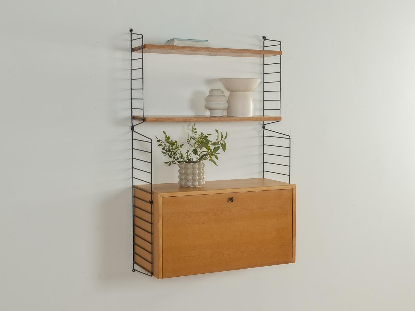 Mid-Century moderno Sistema di scaffalatura degli anni '50, Nils Strinning in vendita