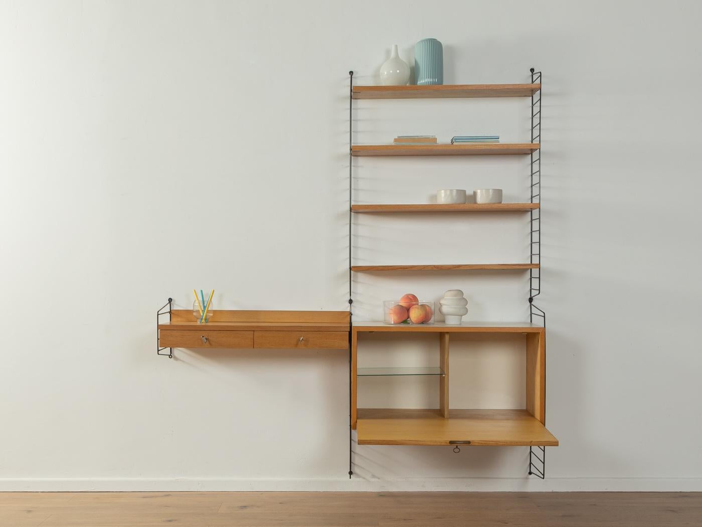 Swedish  1950s Shelving System, Nils Strinning  For Sale