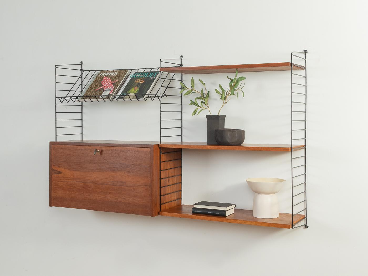 Swedish 1950s Shelving System, Nils Strinning