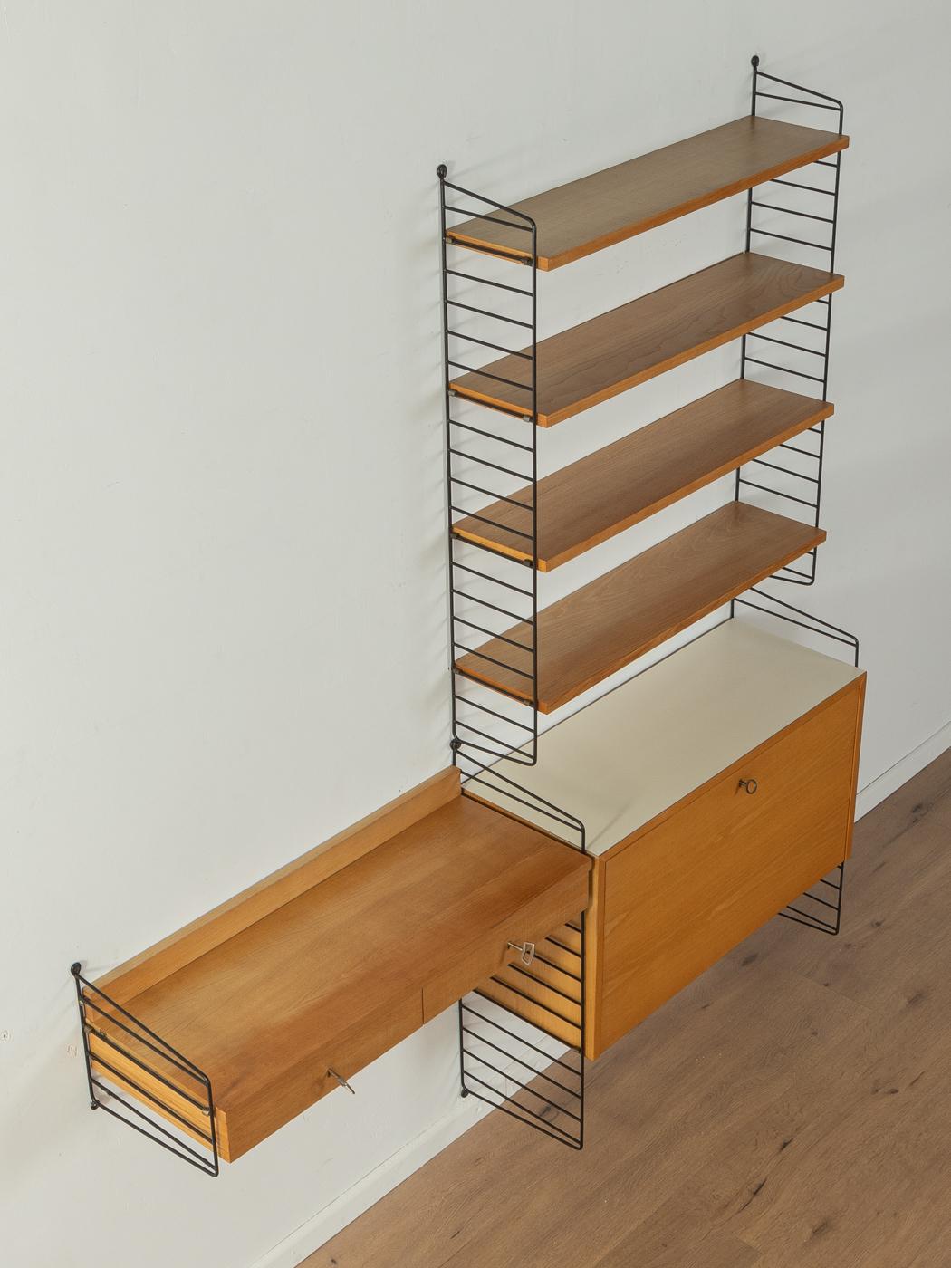  1950s Shelving System, Nils Strinning  In Good Condition For Sale In Neuss, NW