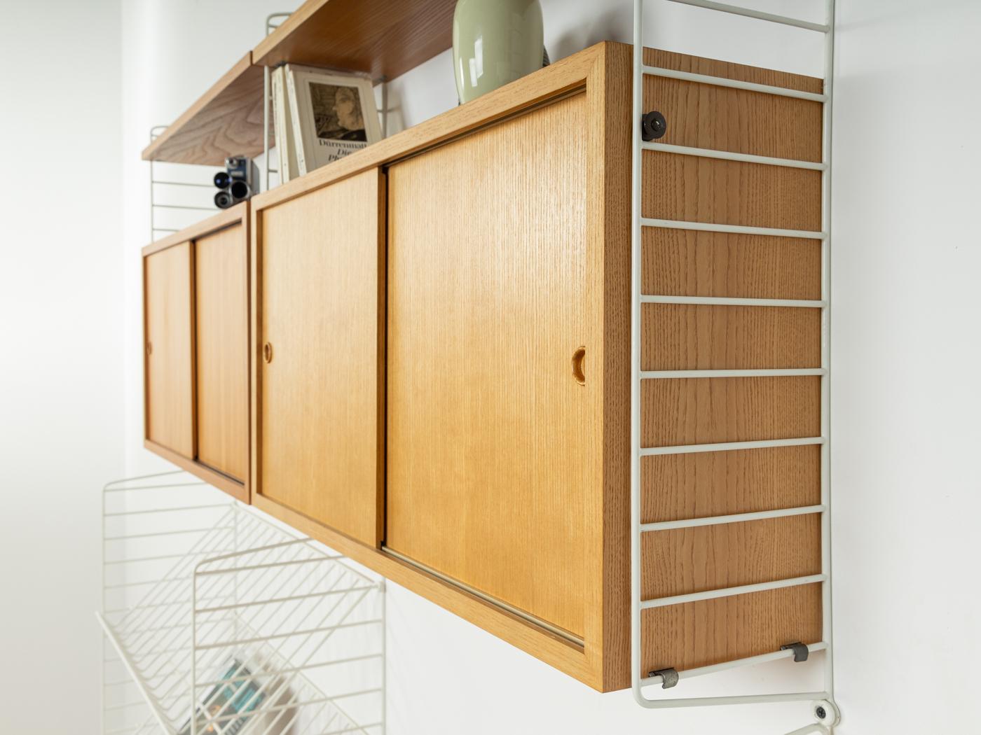 Metal 1950s Shelving system, Nils Strinning