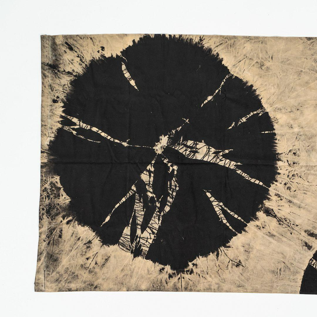 1950s Shibori Block Print Stoff Laverne Originals von Estelle und Erwine Laverne (Moderne) im Angebot