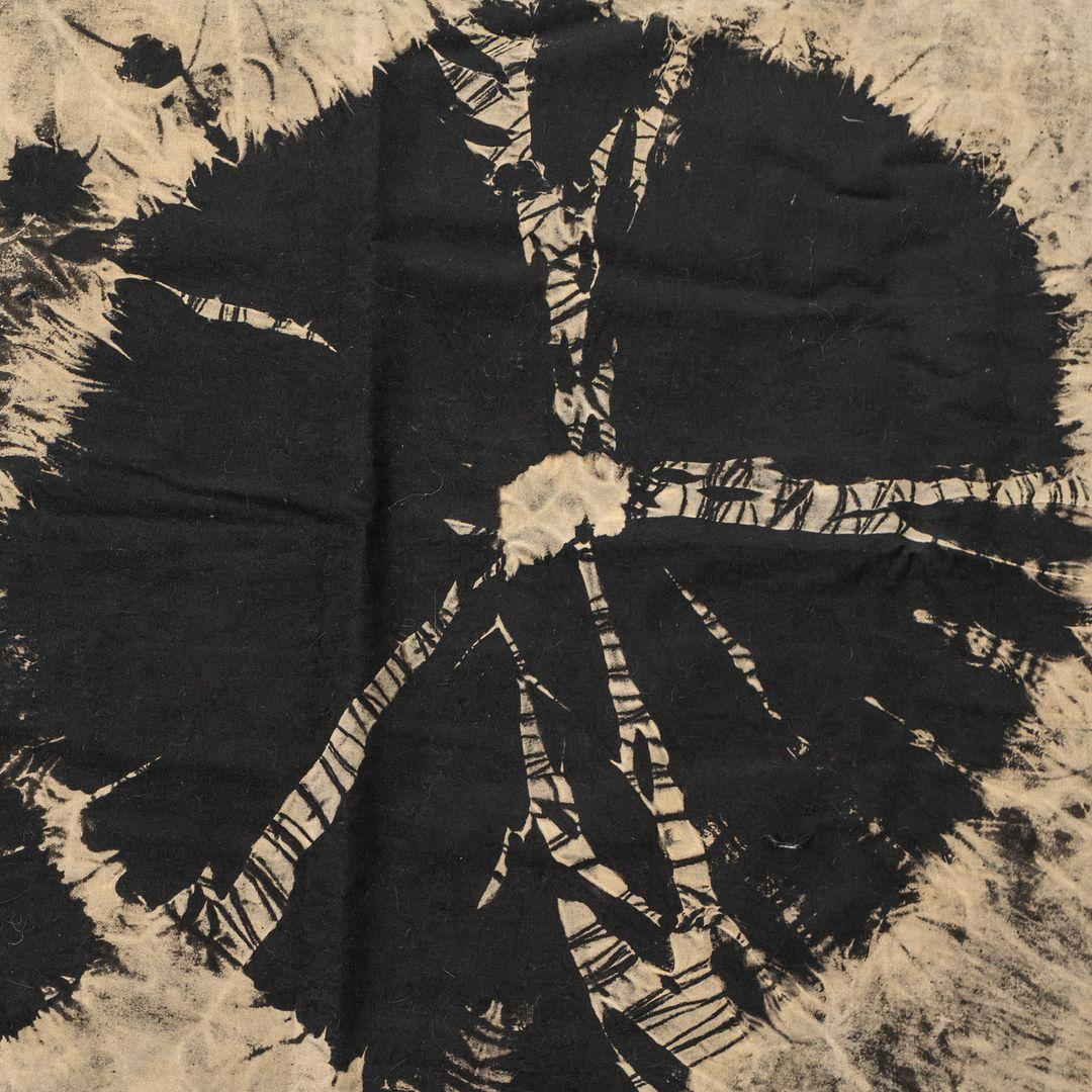 1950s Shibori Block Print Stoff Laverne Originals von Estelle und Erwine Laverne (amerikanisch) im Angebot