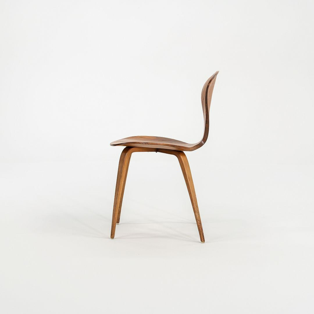 Chaise d'appoint des années 1950 en contreplaqué de noyer par Norman Cherner pour Plycraft en vente 4