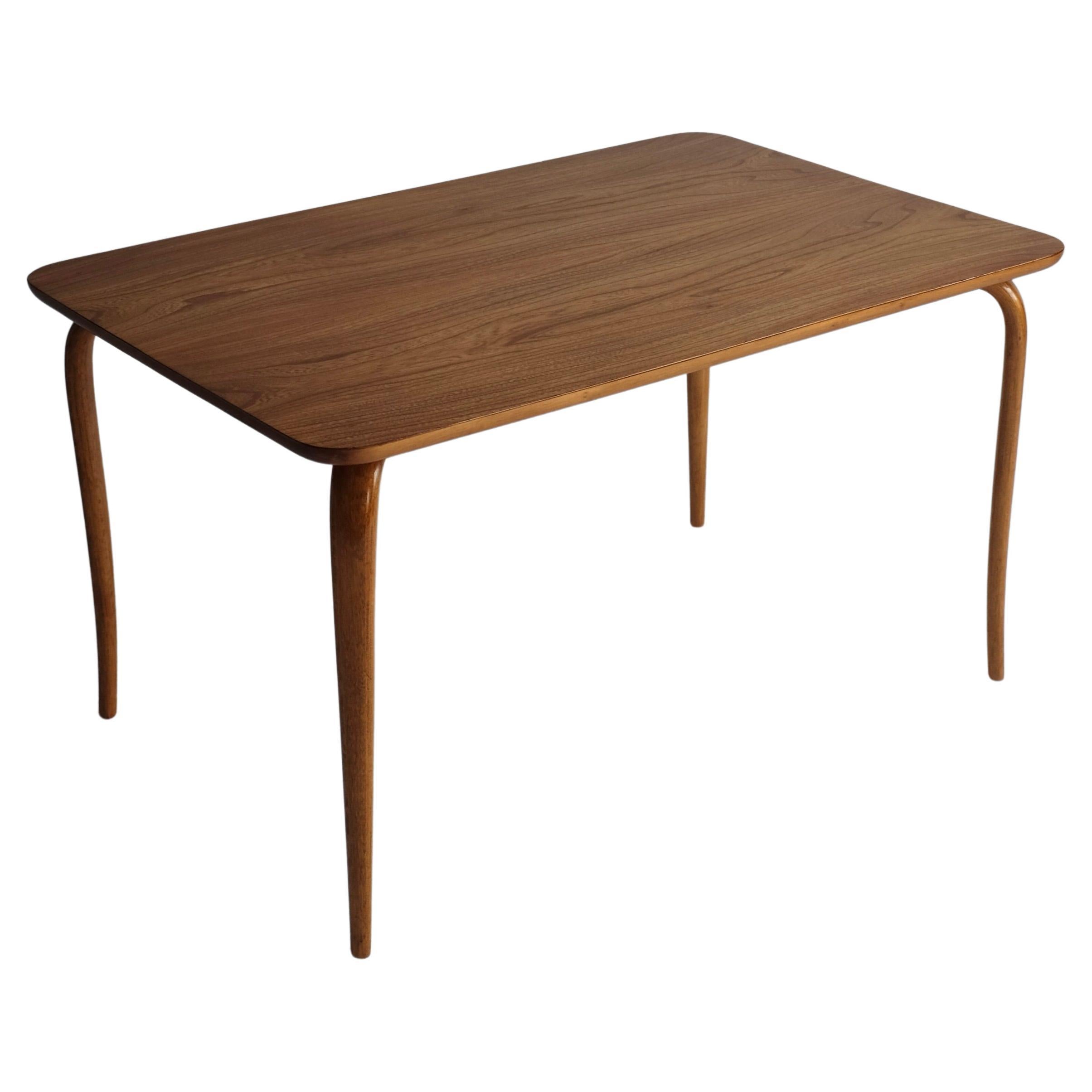 1950s Side Table by Bruno Mathsson for Firma Karl Mathsson, Sweden For Sale