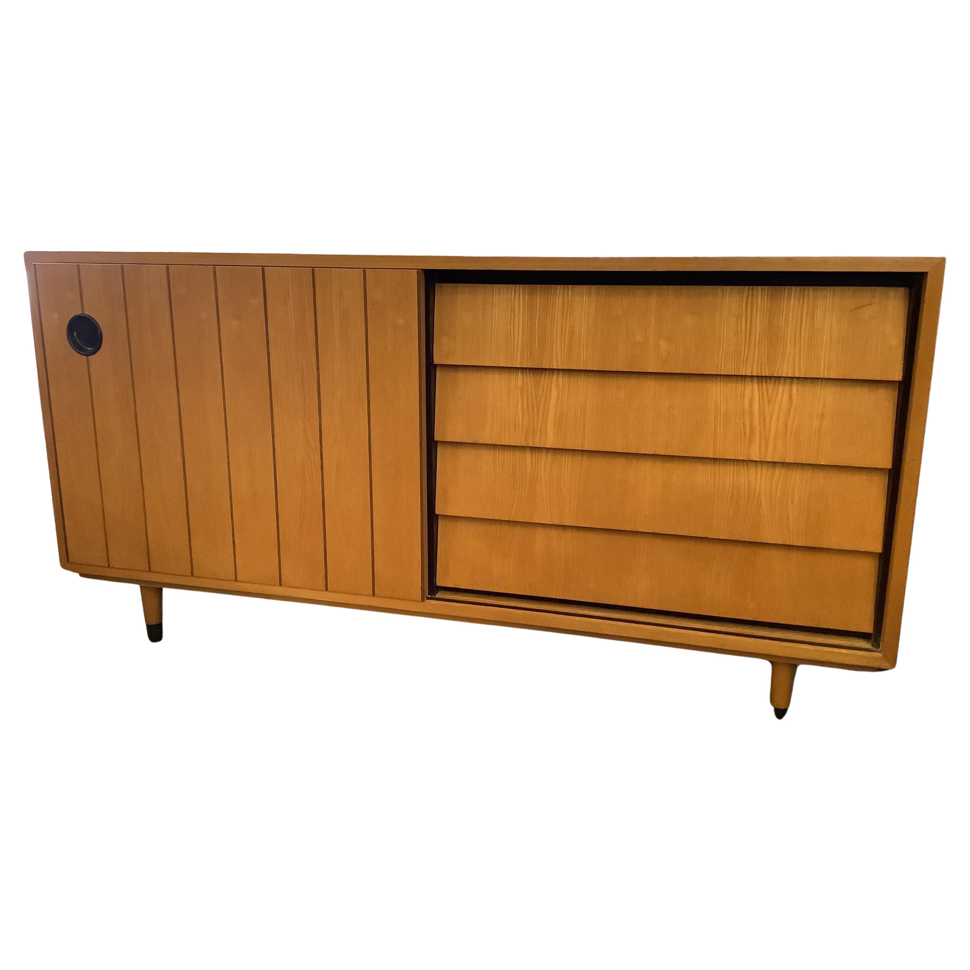 1950s sideboard by designed by Erich Stratmann For Sale