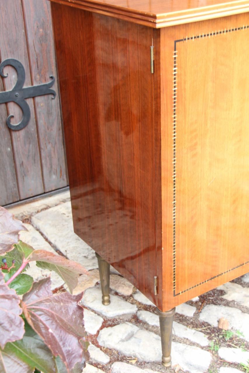 Mid-Century moderno 1950s Sideboard By Jules Leleu in vendita