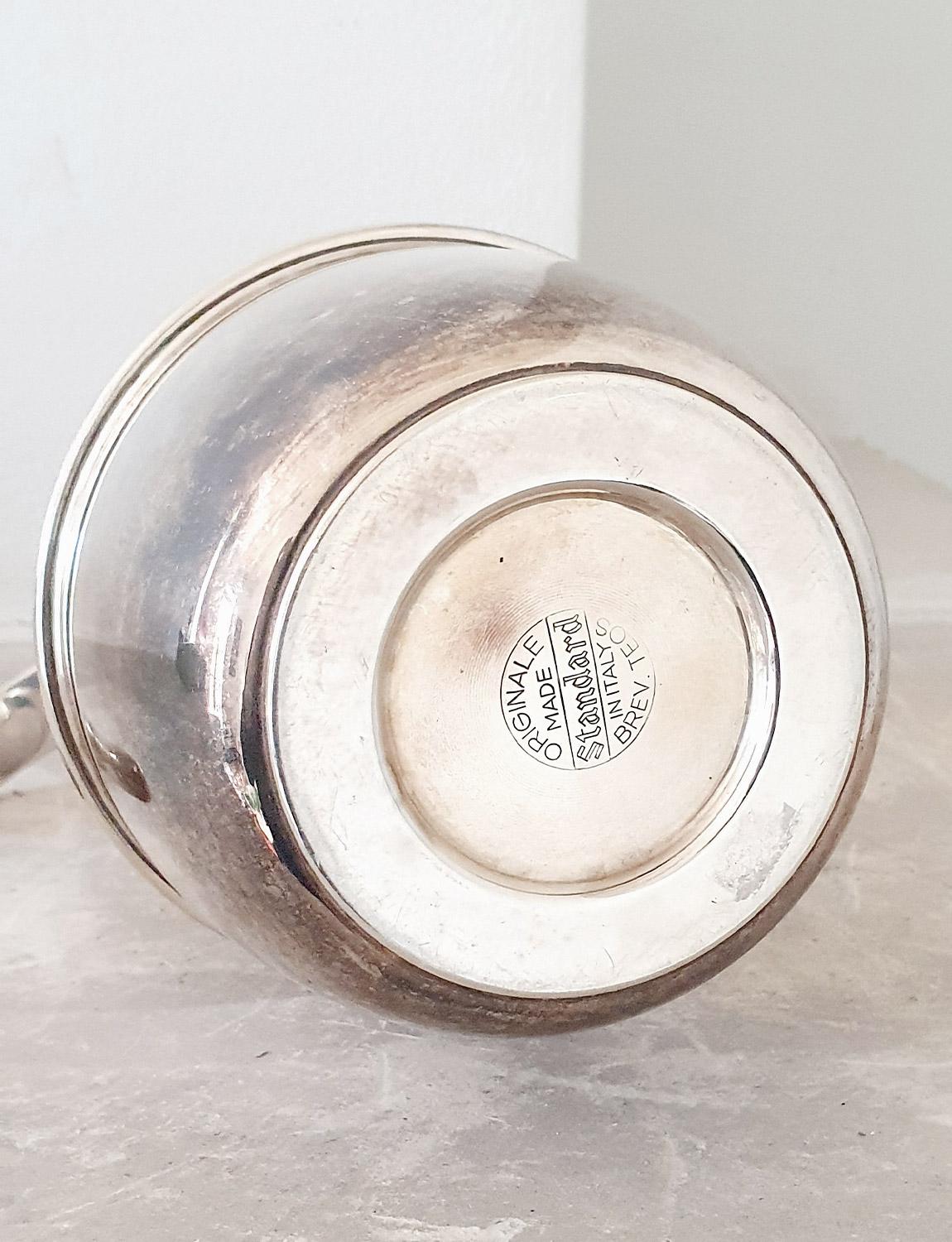 Mid-20th Century 1950s Silver Coffee Thermos
