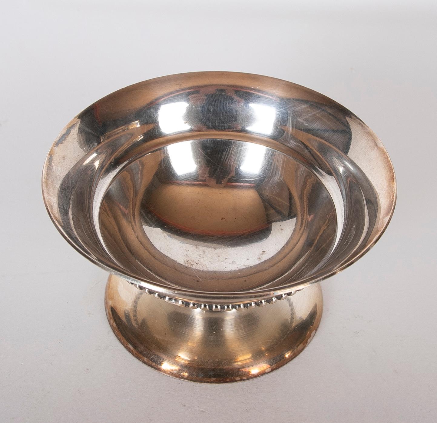20th Century 1950s Silver Cup with its Original Hallmark For Sale