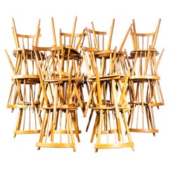 1950's Simple Elegant Stick Back Dining Chairs