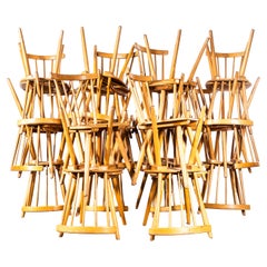 1950's Simple Elegant Stick Back Dining Chairs - Good Quantity Available