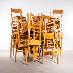 1950's Simple Mid Century Dining Chairs - Good Quantity Available