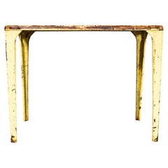 Table d'appoint d'atelier simple des années 1950 - Acier pressé