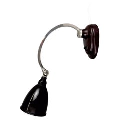 Kleine Wandlampe aus Bakelit, 1950er Jahre
