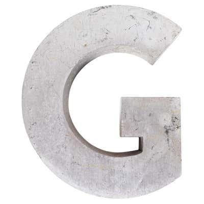 Large Vintage Neon Marquee Letter