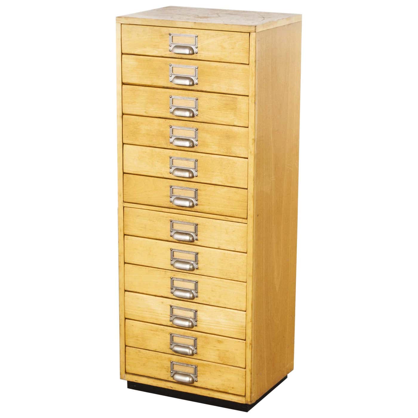 Multiple Drawers 1950s Small Multi Drawer Jewelers Cabinet, Twelve Drawers at 1stDibs ...