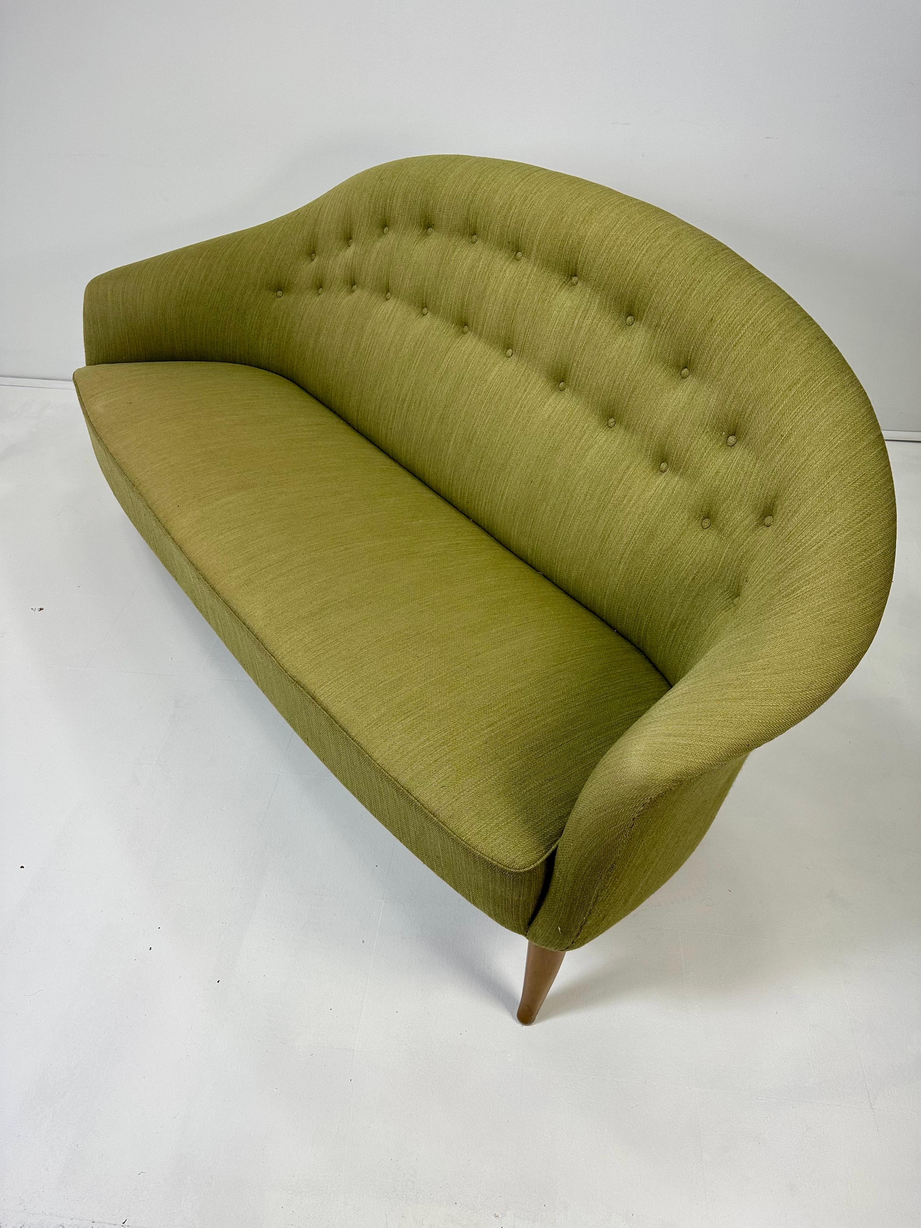 Sofá de los años 50 de Kerstin Horlin-Holmquist Escandinavo moderno en venta