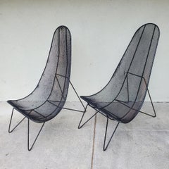 1950s Sol Bloom Scoop Chairs - a Pair - Wabi Sabi