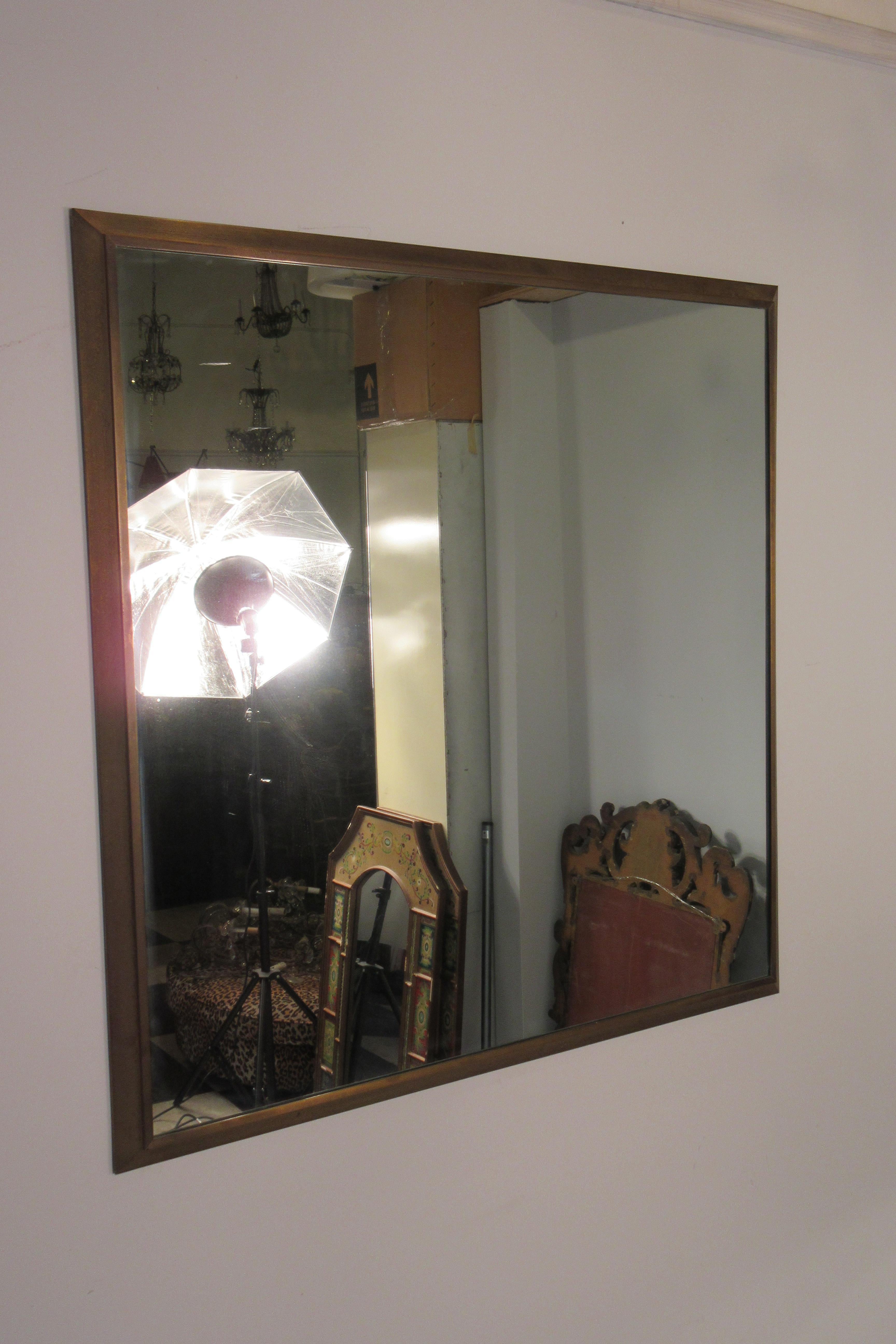 solid brass mirror