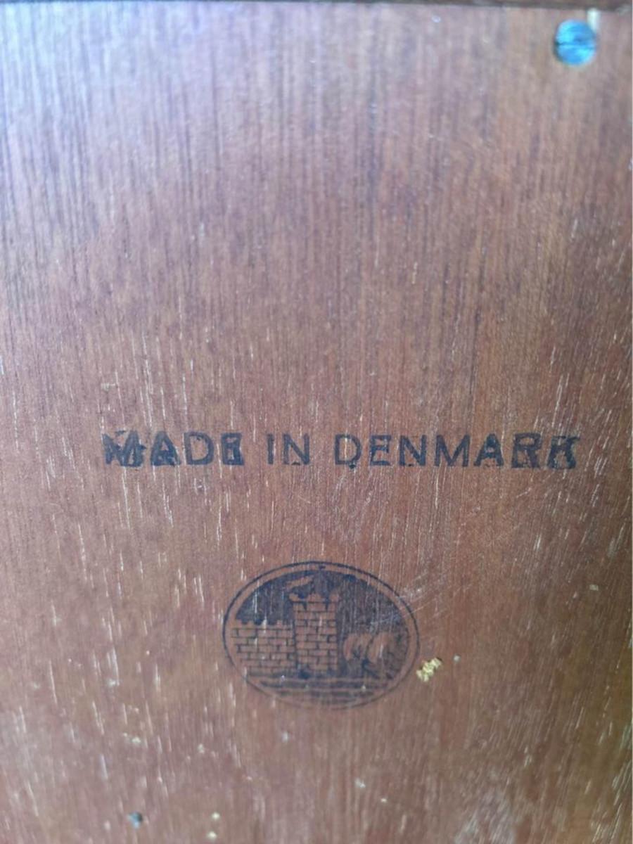1950er Massivholz-Credenza aus Teakholz  Sideboard von Peter Hvidt 3