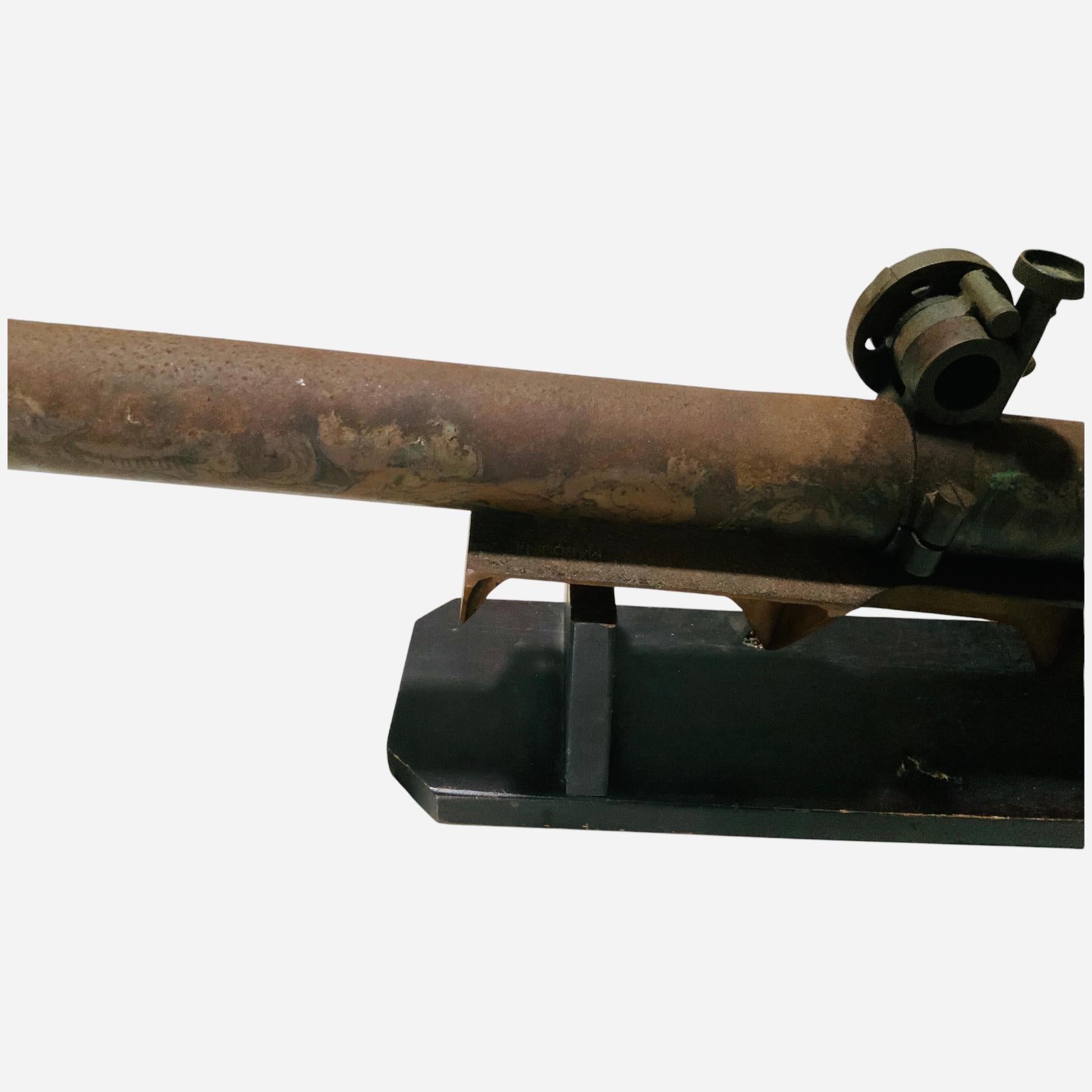 Mortero de la Armada Española de 1950 Hecho a máquina en venta