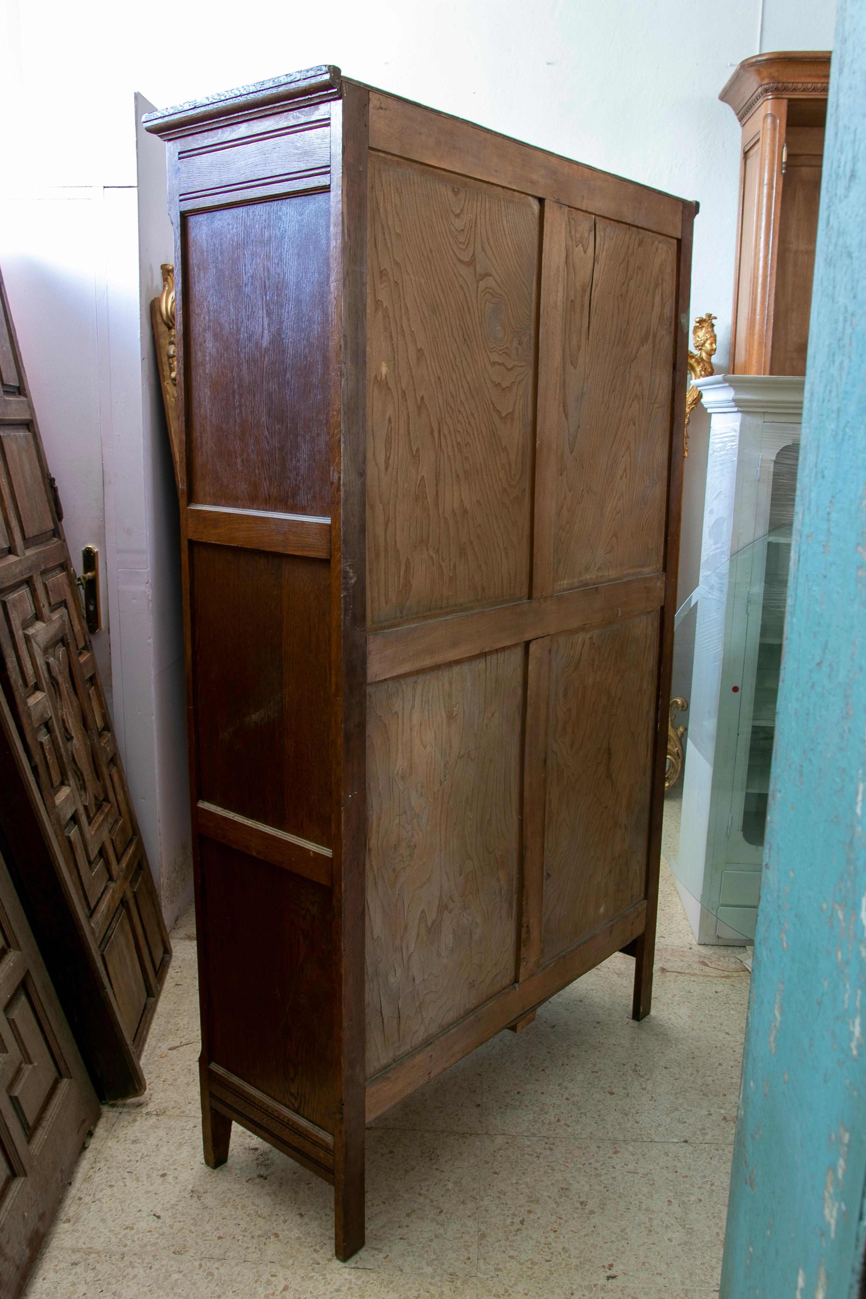 armoire with glass doors