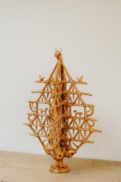 1950's Spanish ceramic fountain