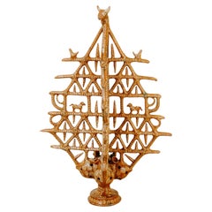 Fuente de cerámica española de los años 50
