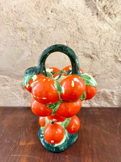 1950s Spanish Majolica Water Cooler or Pitcher