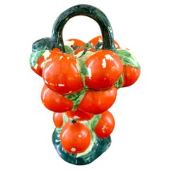 1950s Spanish Majolica Water Cooler or Pitcher