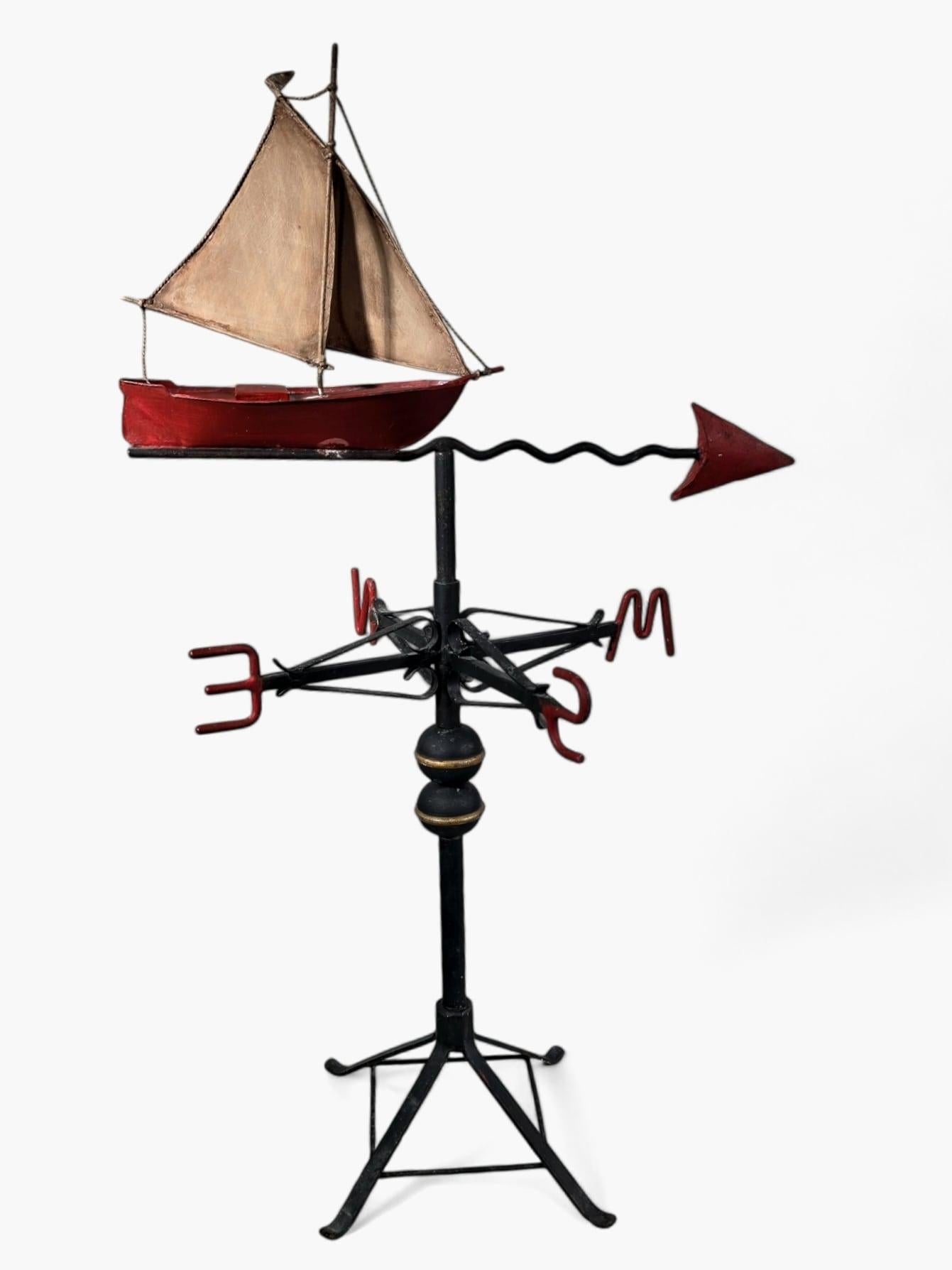 Banderuola spagnola in metallo degli anni '50 - Pezzo decorativo d'epoca in vendita 4