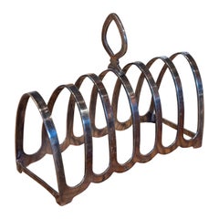 1950s Spanish Silver Table Napkin Holder