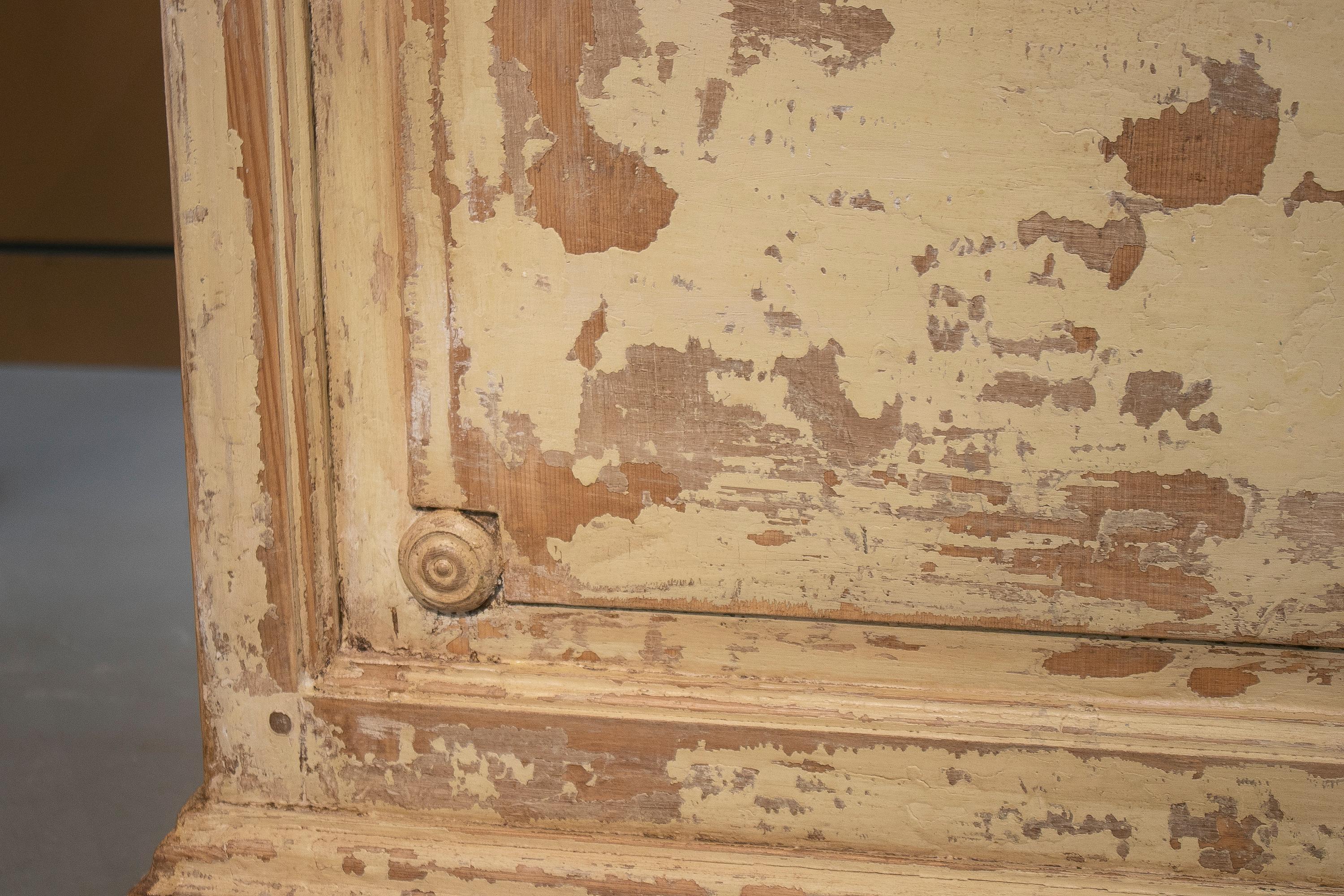 1950s Spanish Wooden Hardware Store Counter w/ Doors 8