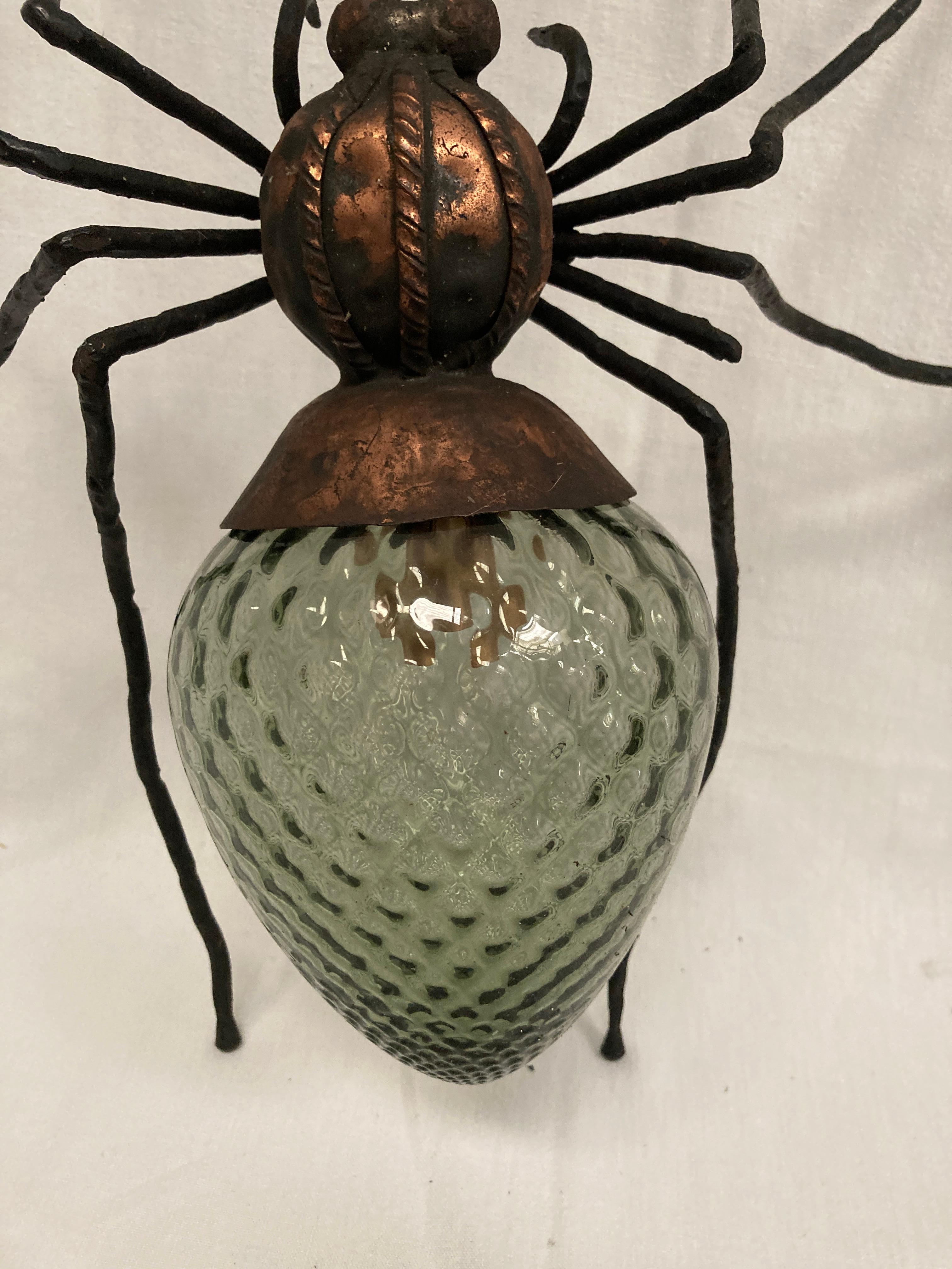 French 1950's spider lamp or wall light 