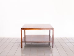 1950s Square Side Table in Rosewood by Sergio Rodrigues, Brazilian Modernism