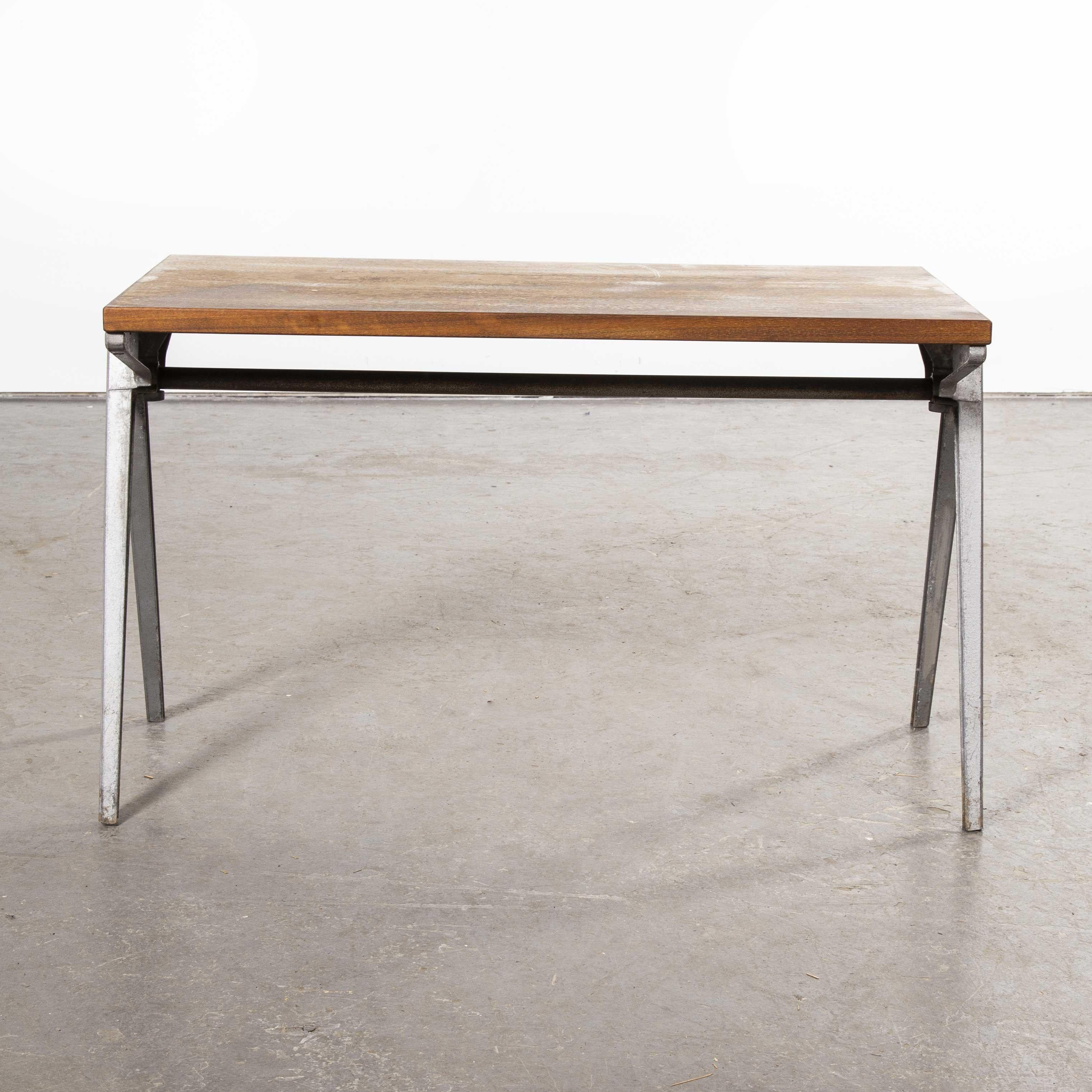 Mid-20th Century 1950s Stacking School Table by James Leonard ESA, Side Table