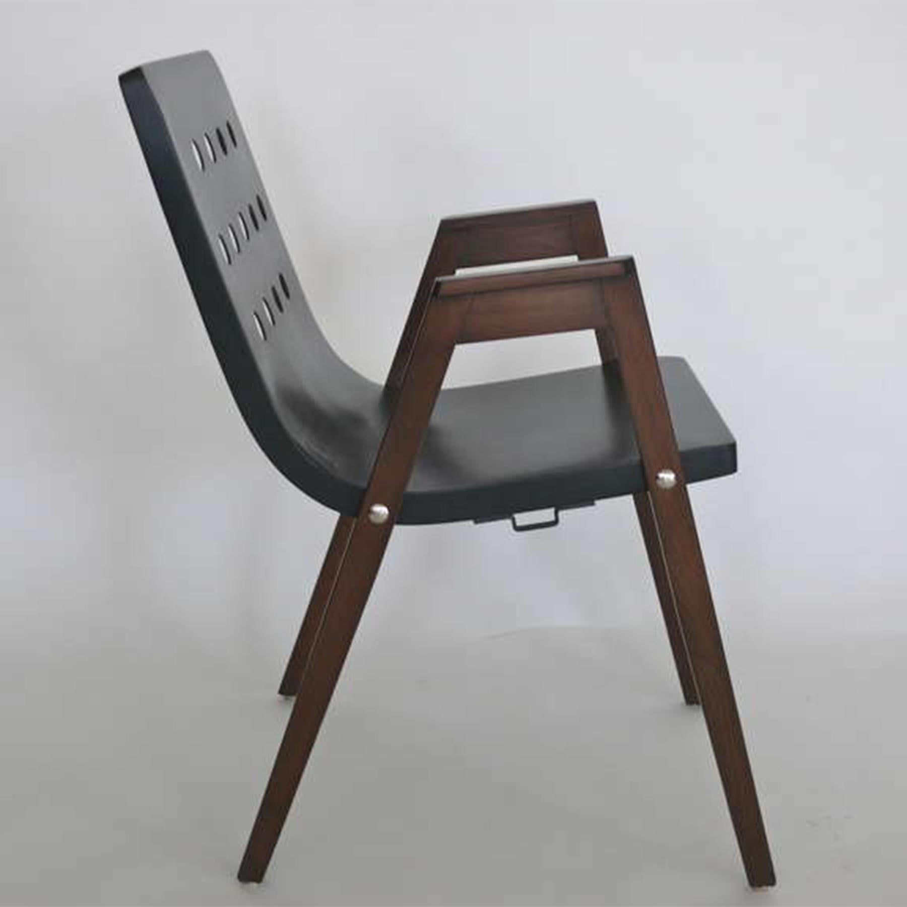 Mid-Century Modern 1950s Stadhalle Chairs by Rainer, Set of 6 For Sale