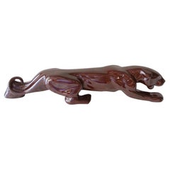 1950s Stalking Panther Statuette