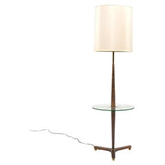 1950s "Starburst" Floor Lamp with Table