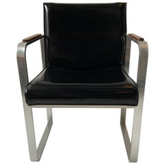 fauteuil en acier des années 1950