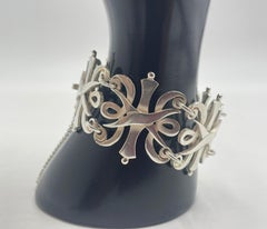 1950's Sterling Silver Bracelet by Pedro Castillo of Los Castillo, Mexico Modern